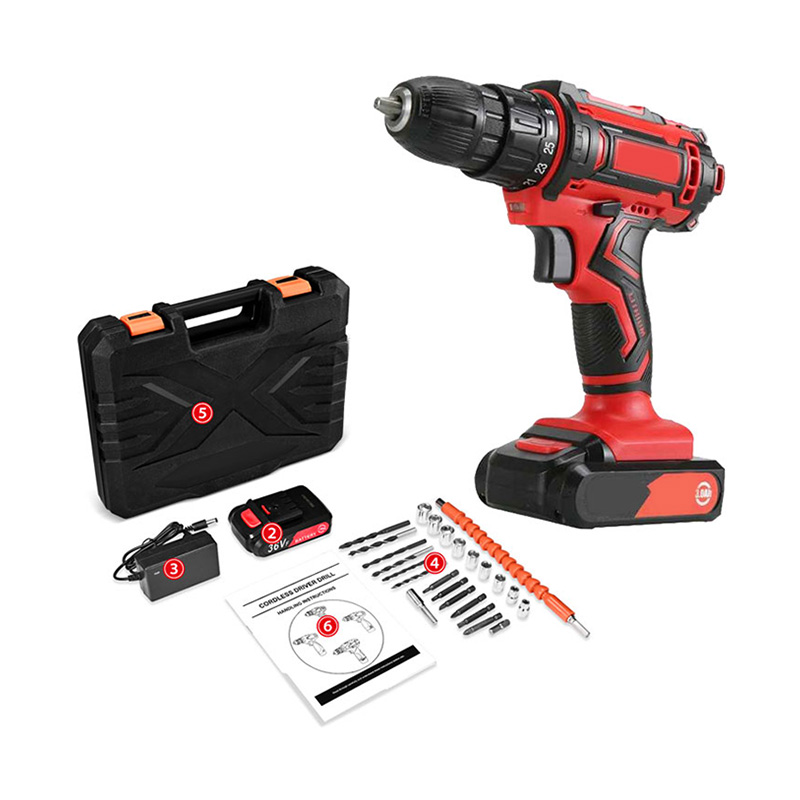 Trapano elettrico Dingwei Multifunctionl Dewei Lithium Electric Electric