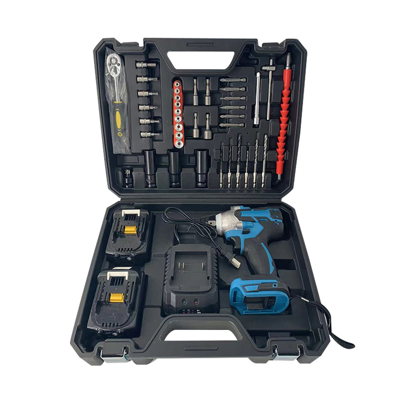 Dingwei 18V 350n Brushless Batteria Litio Ruota Spanner Set Chiave di impatto di coppia a cordone elettrico
